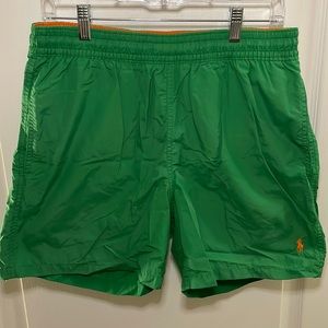 Men’s Polo Swimsuit Green